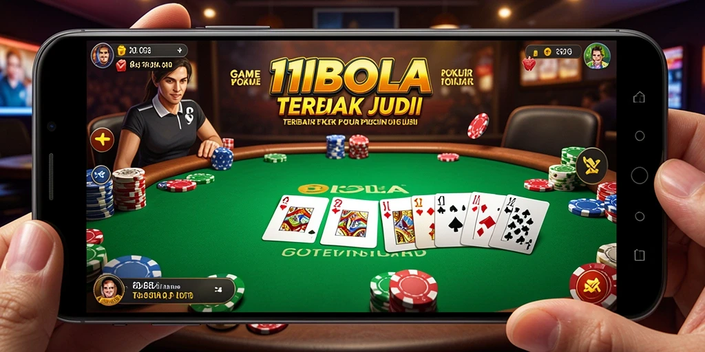 Tampilan gameplay Poker 11BOLA yang seru dan interaktif.