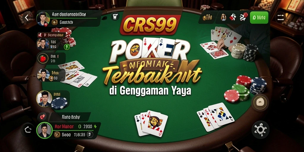 Tampilan gameplay Poker yang mengesankan di CRS99.