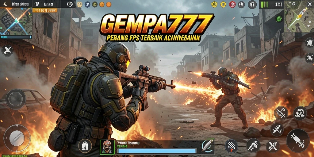 GEMPA777: Menampilkan aksi intens dalam gameplay FPS yang menakjubkan.