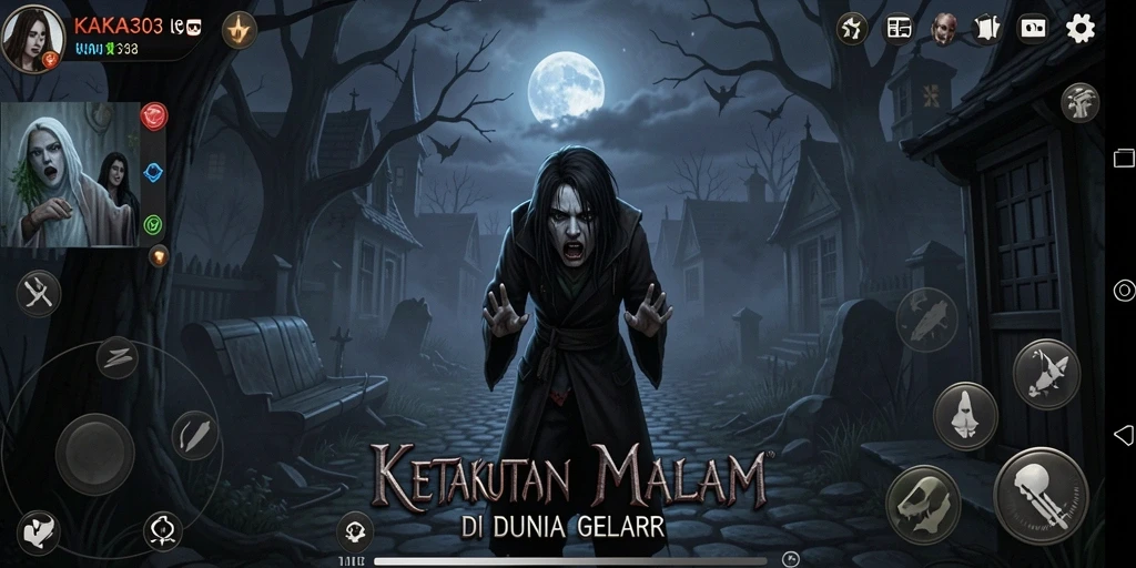Gameplay KAKA303 yang menegangkan dan penuh ketakutan.