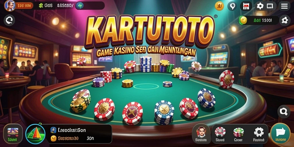 Tampilan gameplay KARTUTOTO yang menarik dan interaktif.