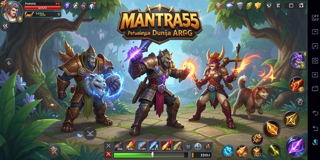 Gameplay seru dalam dunia petualangan ARPG yang menakjubkan.
