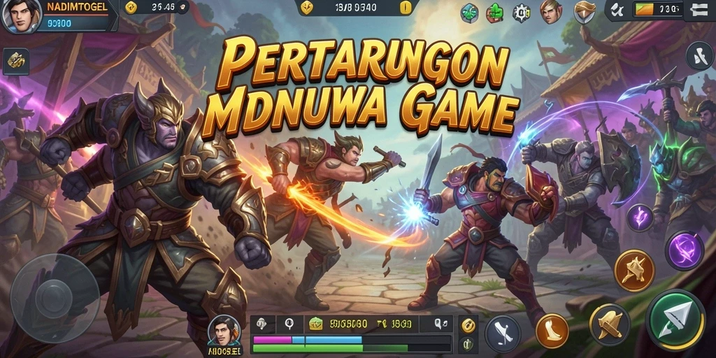 Tampilan gameplay NADIMTOGEL yang mendebarkan dan seru.