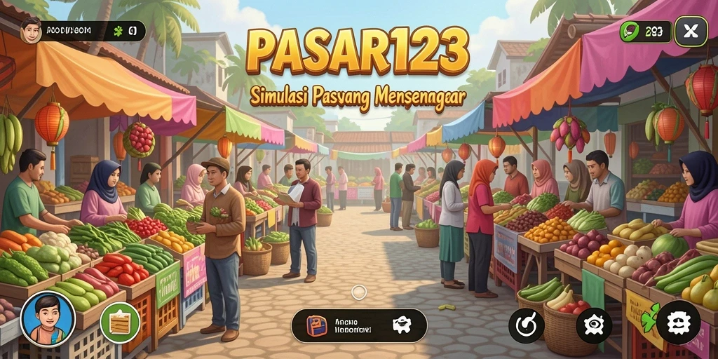 Tampilan gameplay PASAR123 yang menarik dan interaktif.