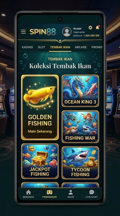 Proses pengunduhan aplikasi spin88 yang cepat dan efisien.